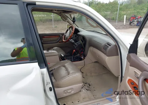 2000 Lexus Lx 470 из США, поврежденный, VIN JT6HT00W6Y0105658